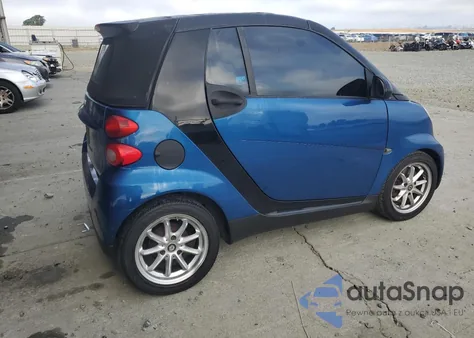 2008 Smart Fortwo Passion из США, поврежденный, VIN WMEEK31X58K200841